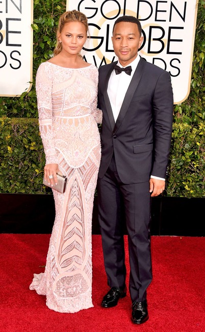 Chrissy Teigen, John Legend, Golden Globes